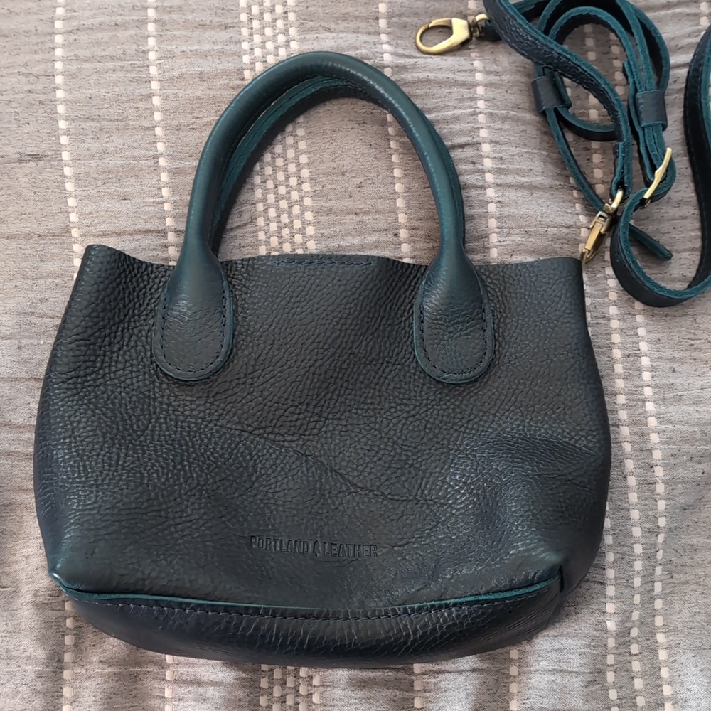 Portland Leather Small Raindrop - Boreal - Picture 3 of 3